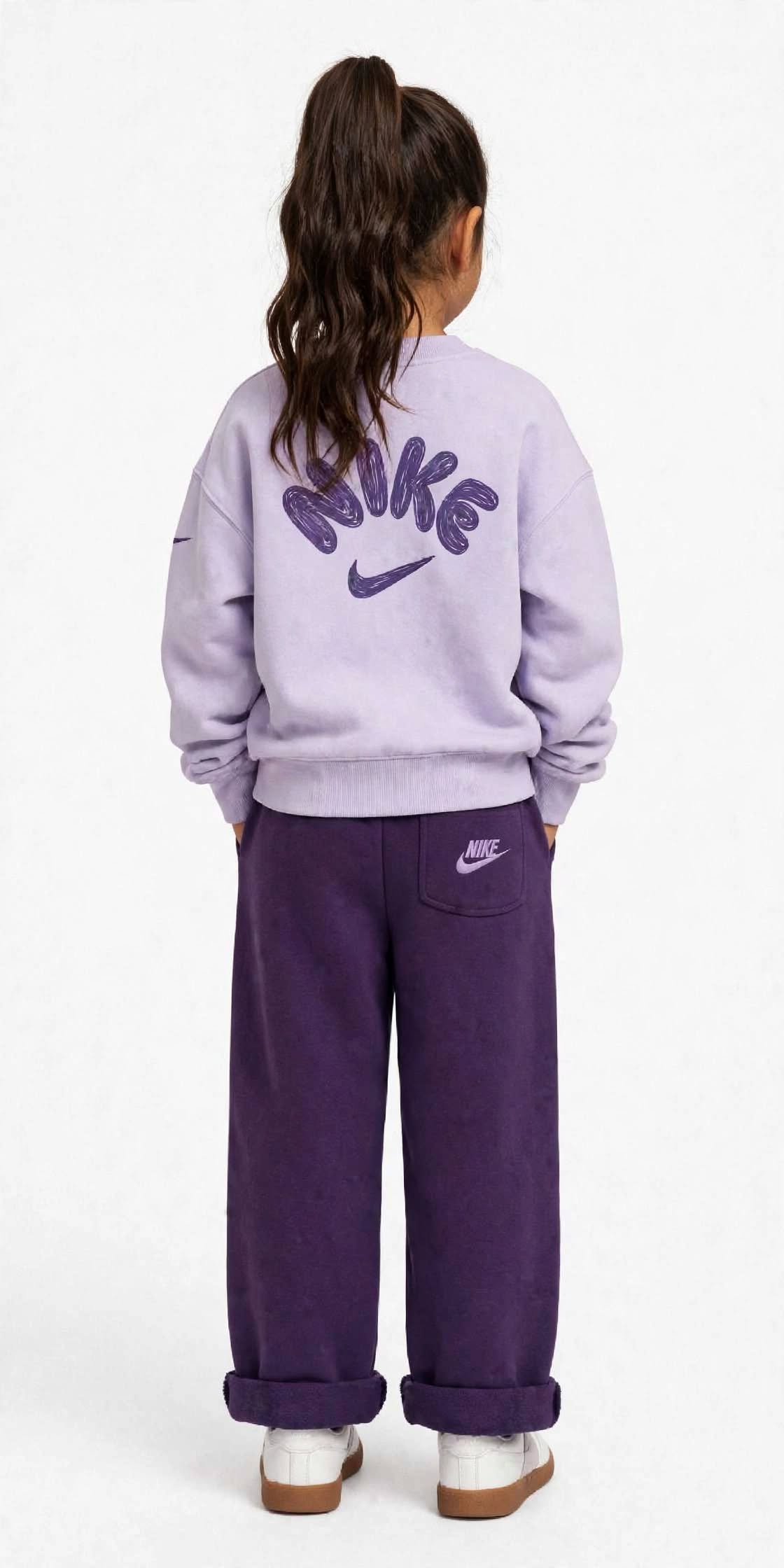 Nike Girls Bubble Tracksuit Set-#00412