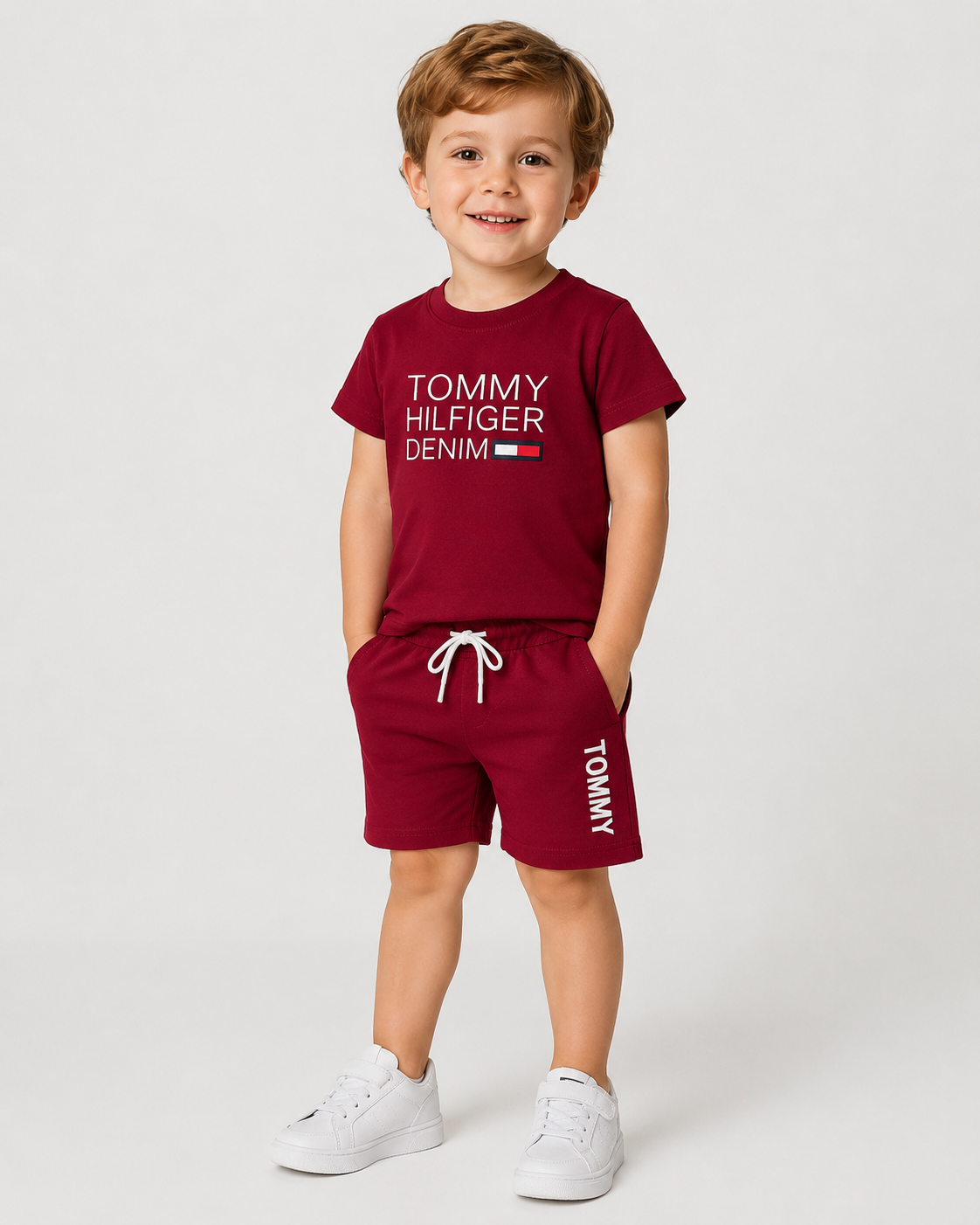 Tommy Hilfiger Kids Signature Summer Set-#00283