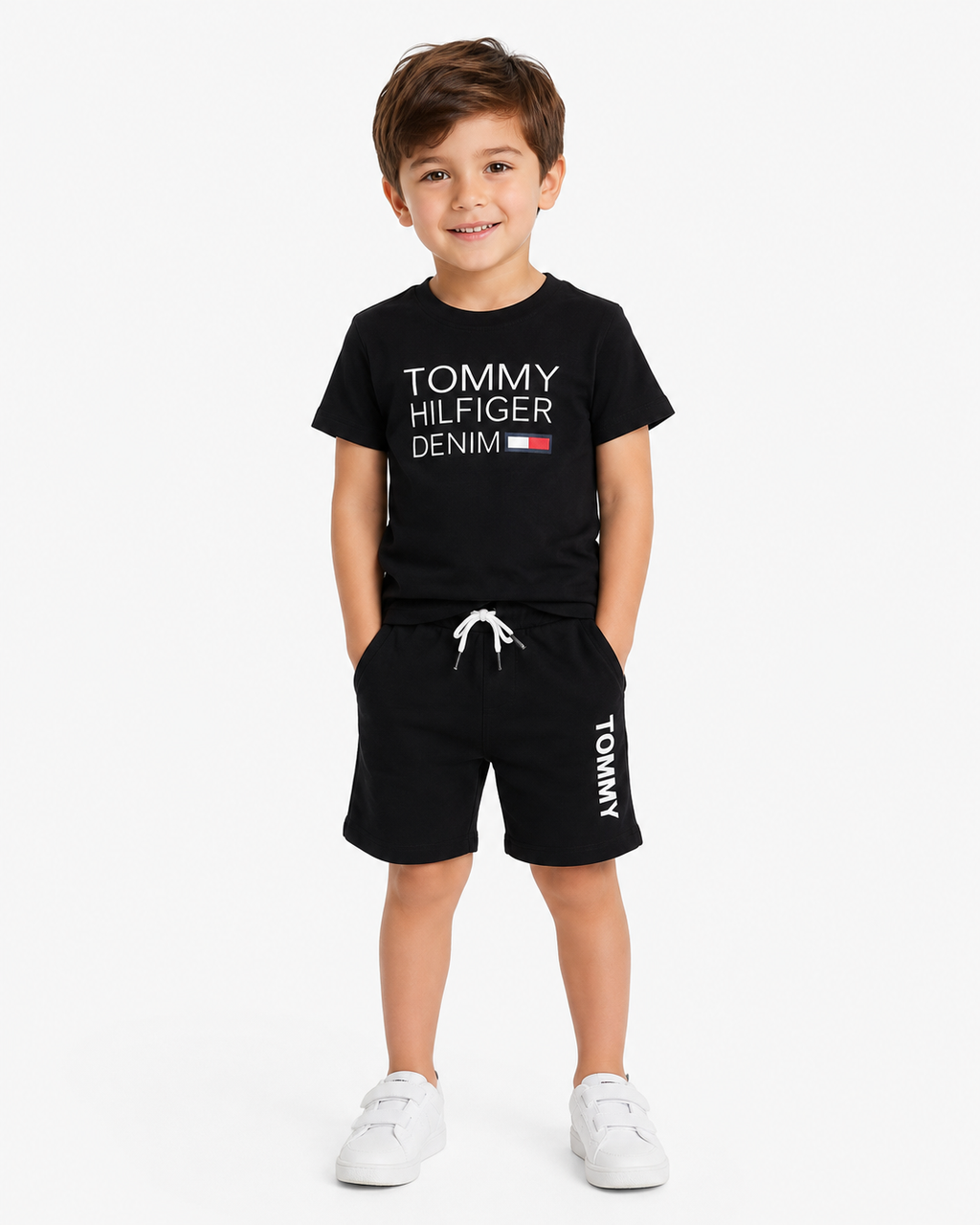Tommy Hilfiger Kids Signature Summer Set-#00283