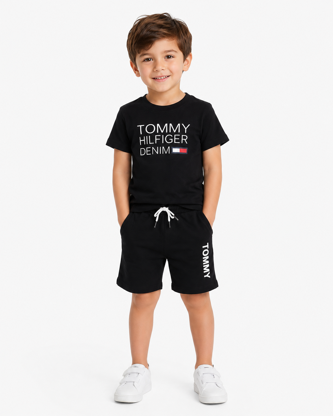 Tommy Hilfiger Kids Signature Summer Set-#00283