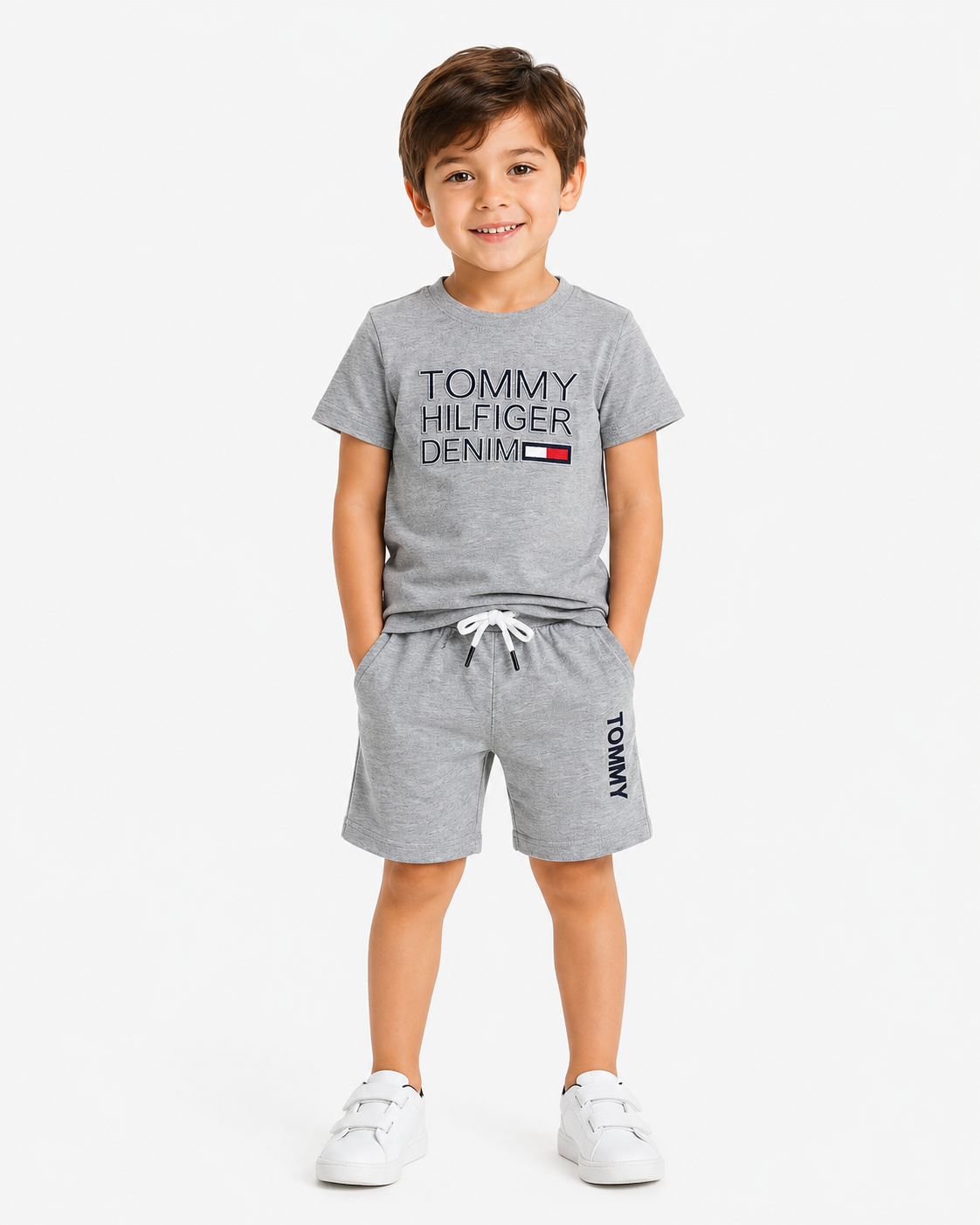 Tommy Hilfiger Kids Signature Summer Set-#00283