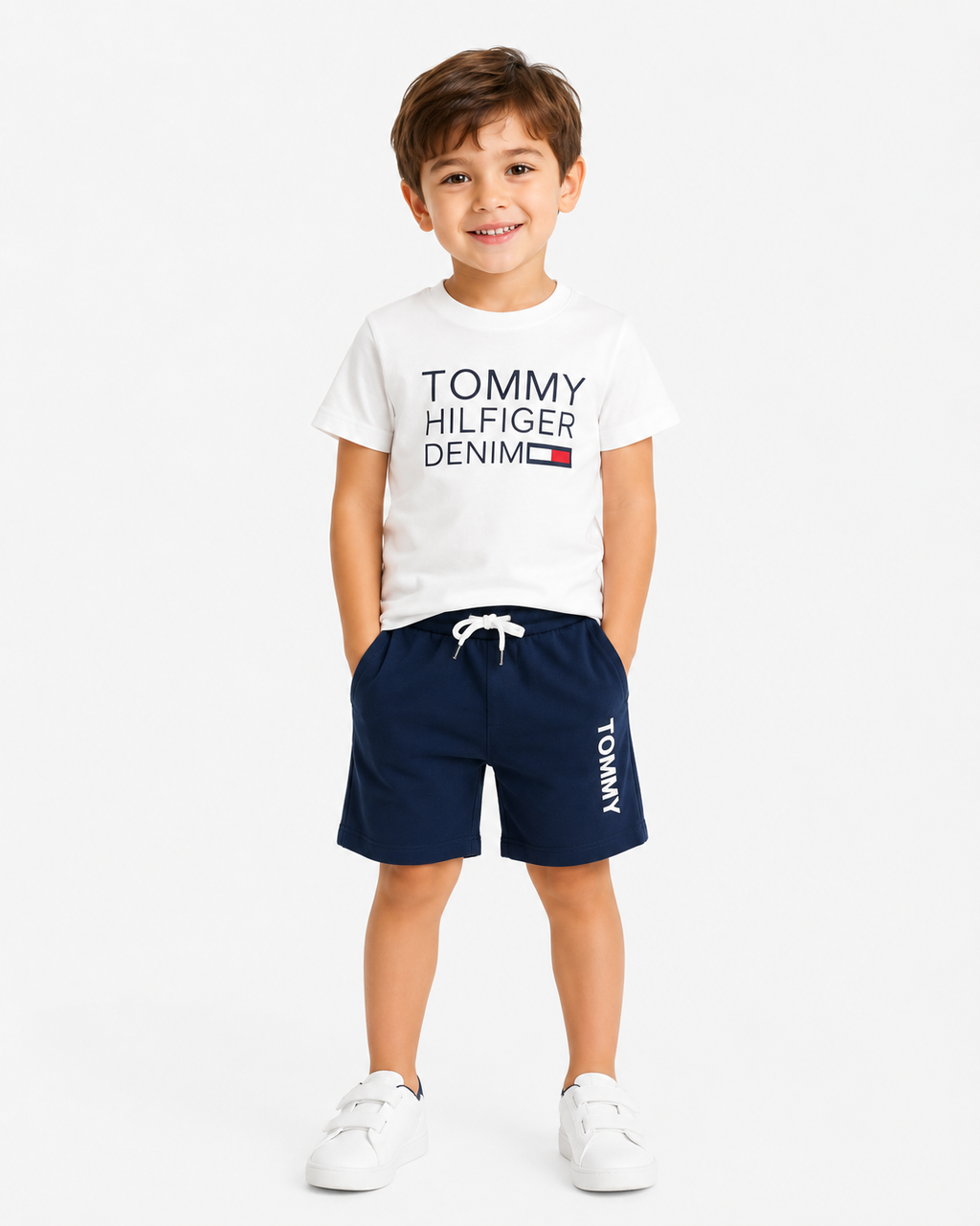 Tommy Hilfiger Kids Signature Summer Set-#00283