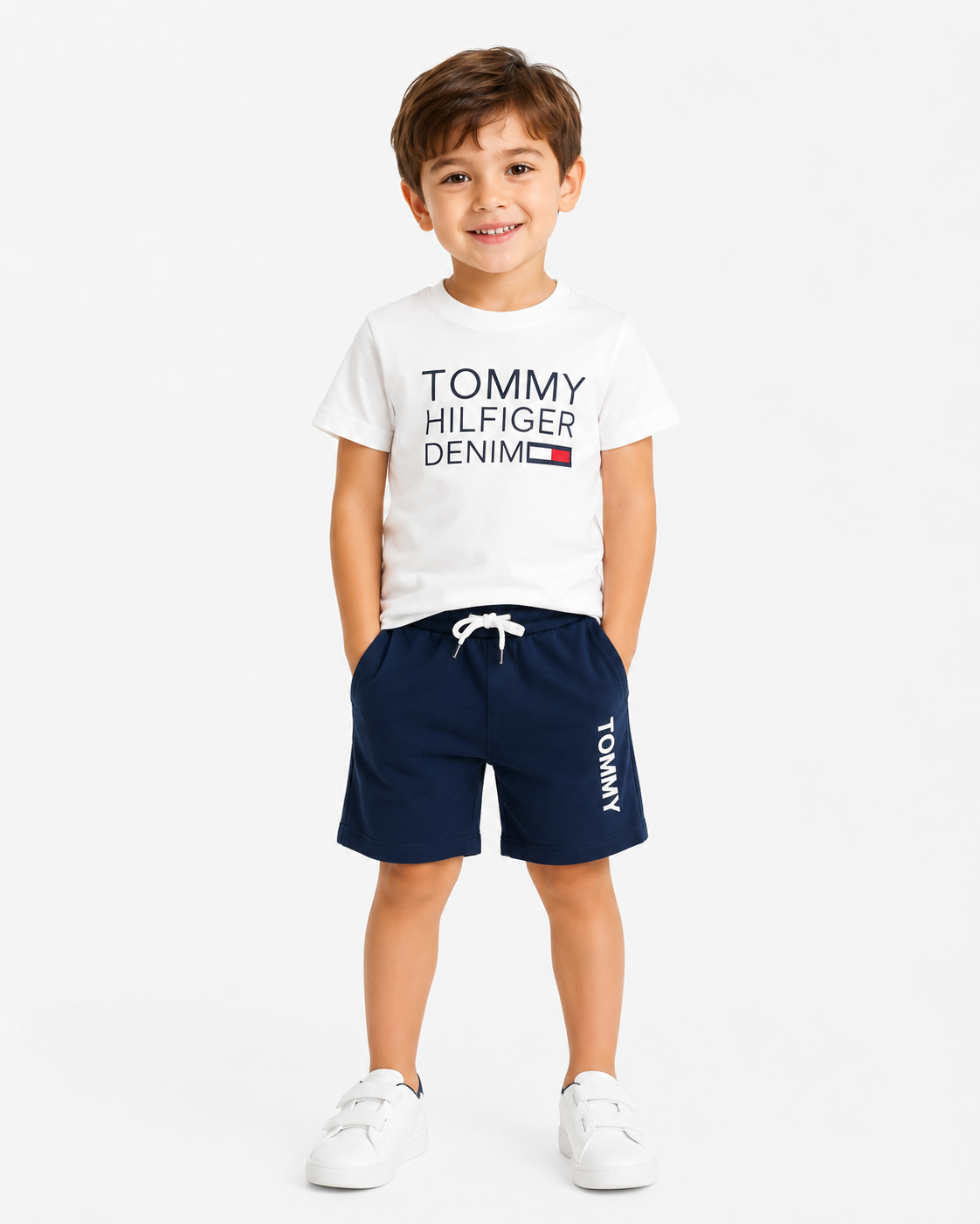 Tommy Hilfiger Kids Signature Summer Set-#00283