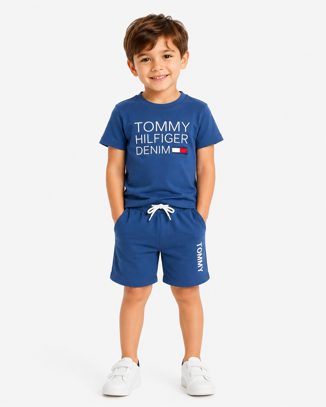 Tommy Hilfiger Kids Signature Summer Set-#00283