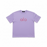 Alo Signature Logo T-Shirt -#00258