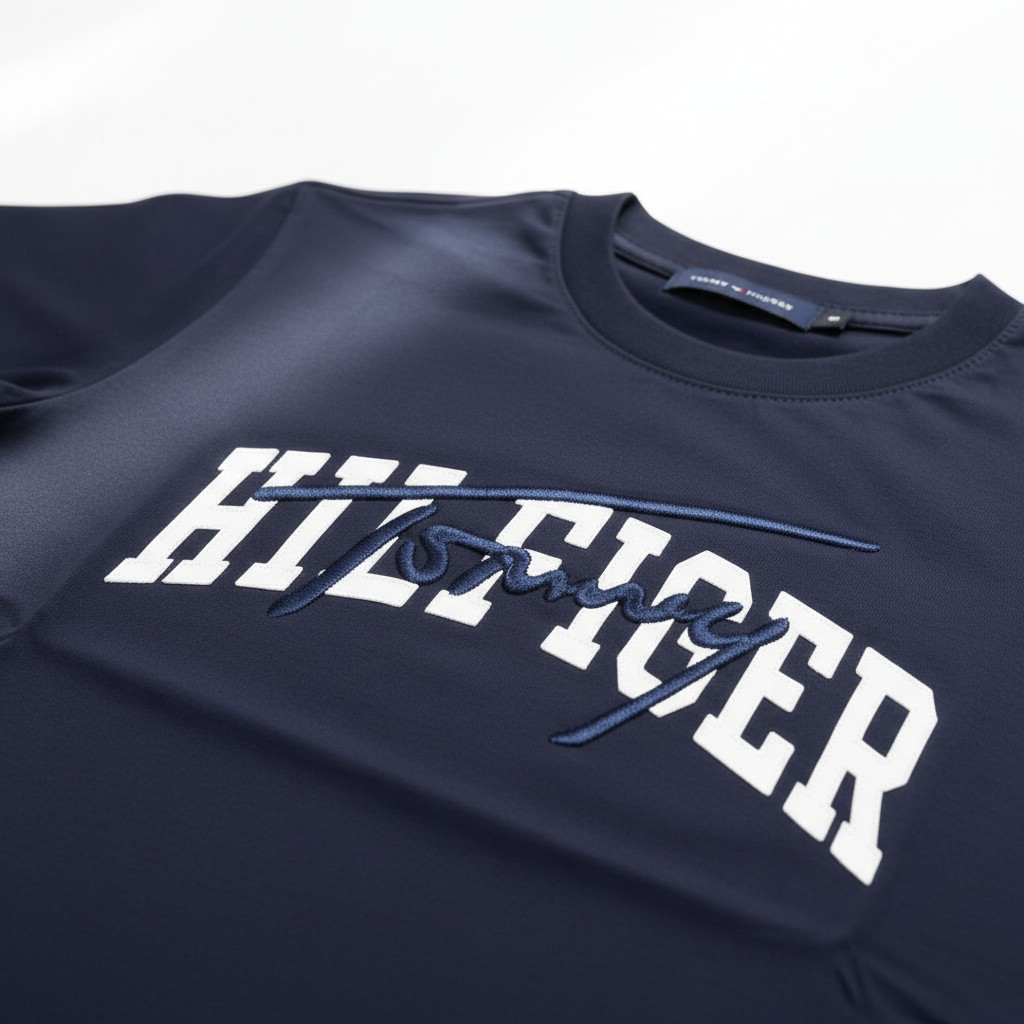 Tommy Hilfiger Kids Signature Logo T-Shirt –#00269