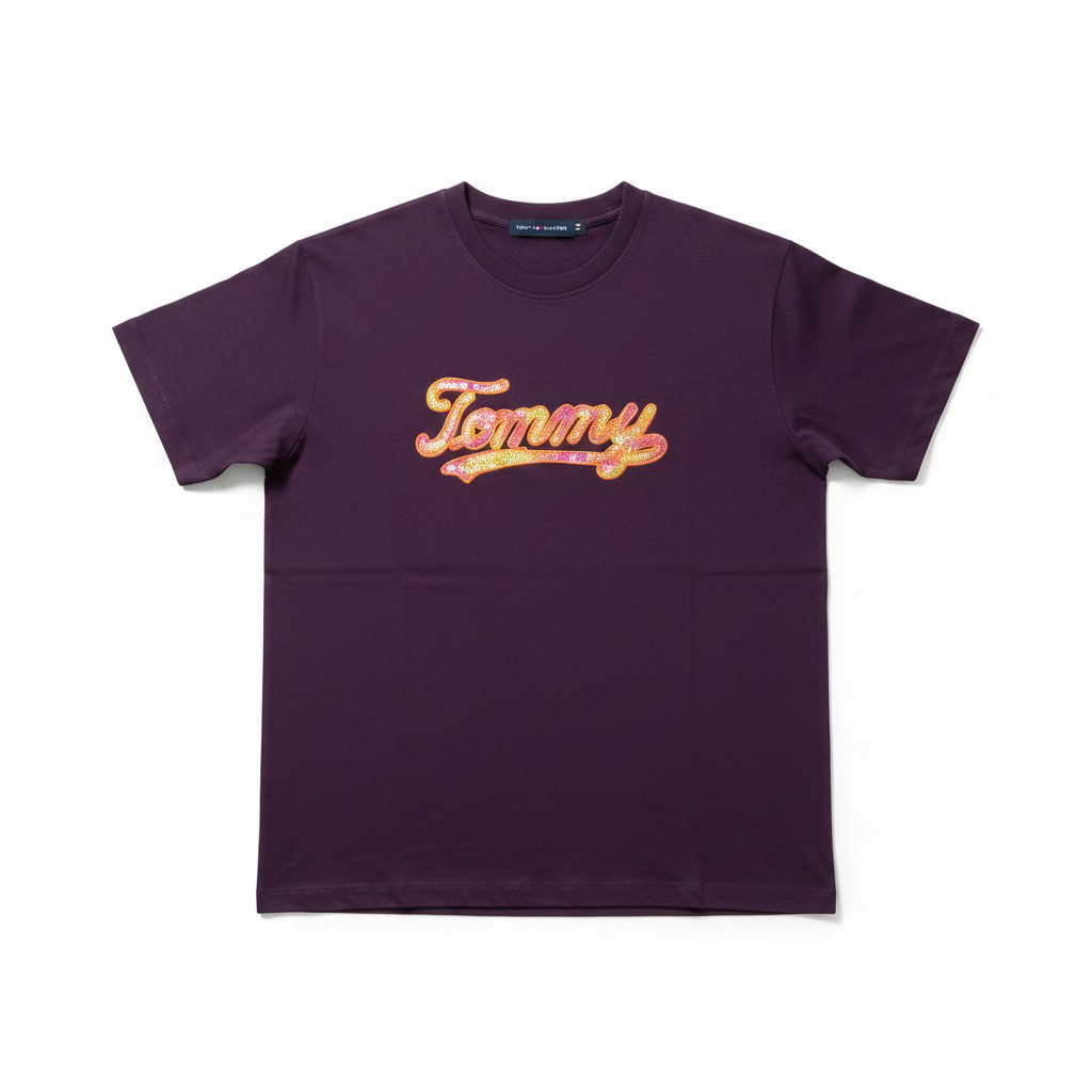 Tommy Hilfiger Kids Embroidered Logo T-Shirt –#00268