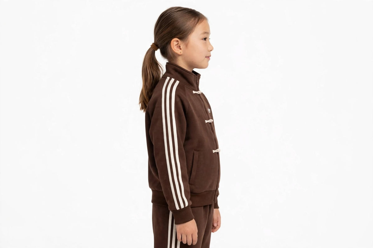 Adidas Girls Adicolor Firebird Tracksuit Set #00397
