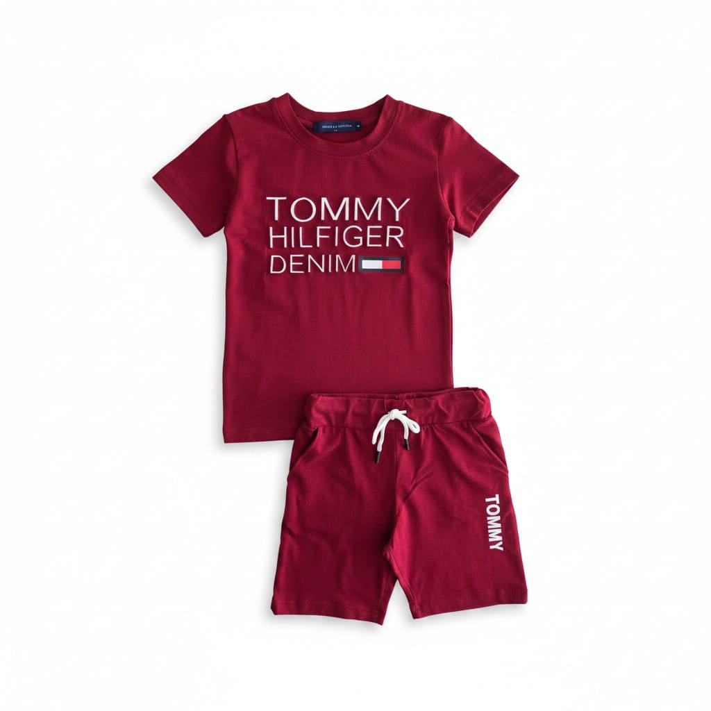 Tommy Hilfiger Kids Signature Summer Set-#00283