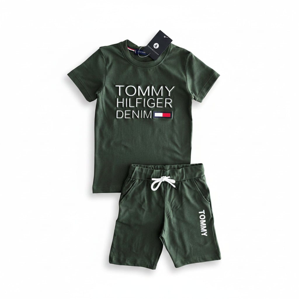 Tommy Hilfiger Kids Signature Summer Set-#00283
