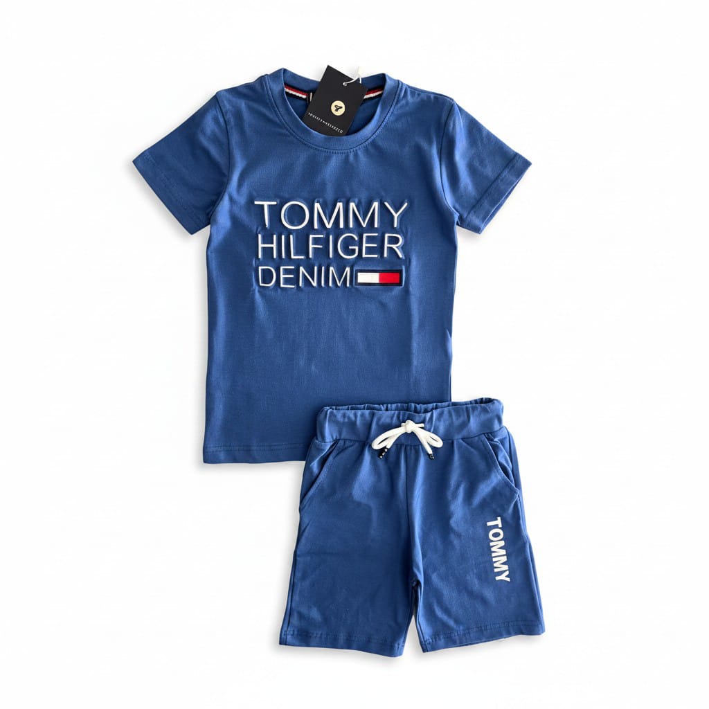 Tommy Hilfiger Kids Signature Summer Set-#00283