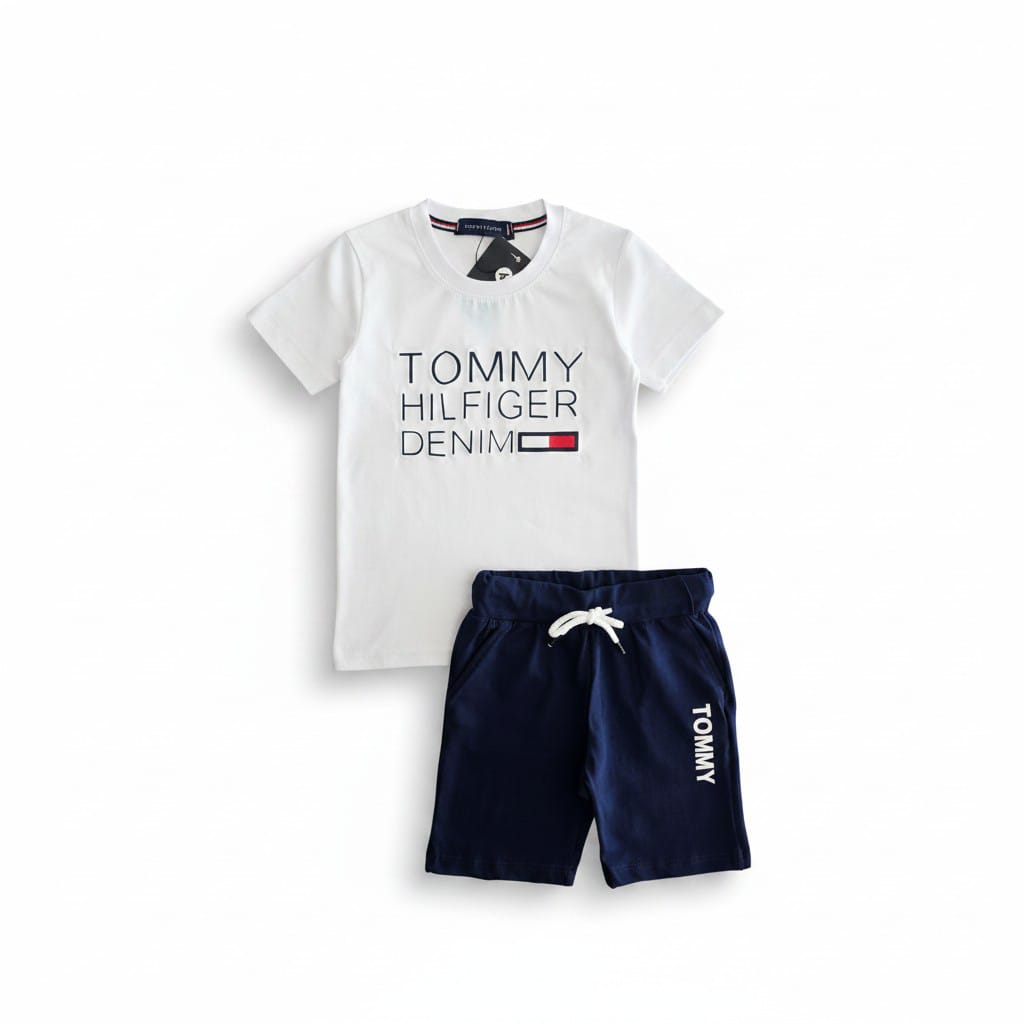 Tommy Hilfiger Kids Signature Summer Set-#00283