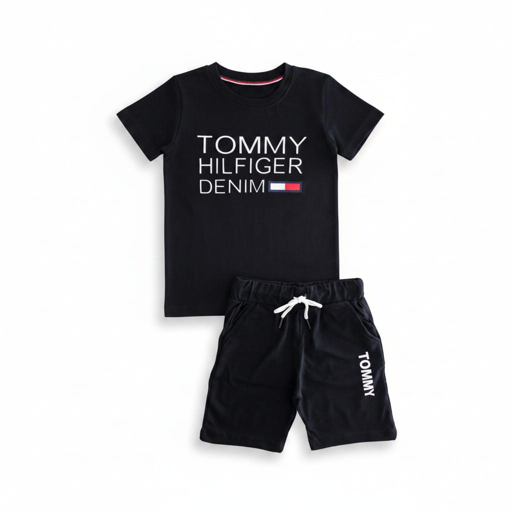 Tommy Hilfiger Kids Signature Summer Set-#00283