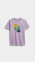 Lavender pop graphic tee