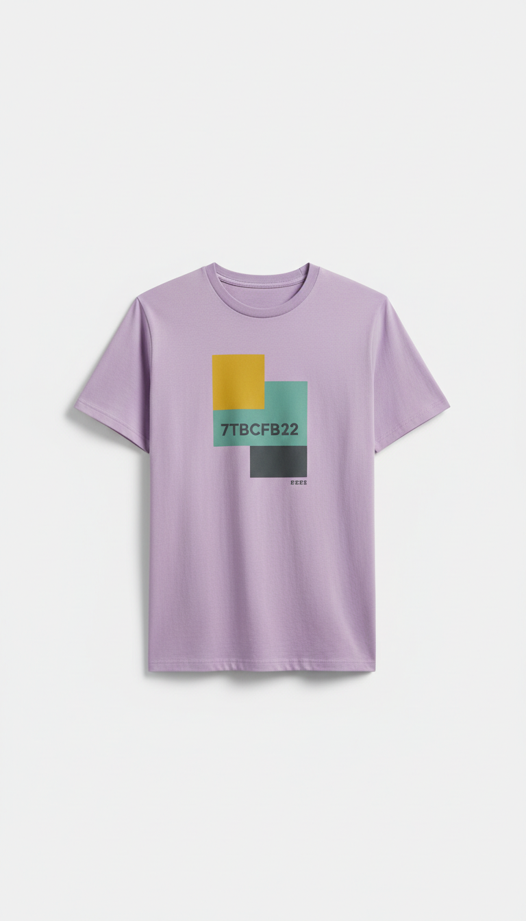 Lavender pop graphic tee