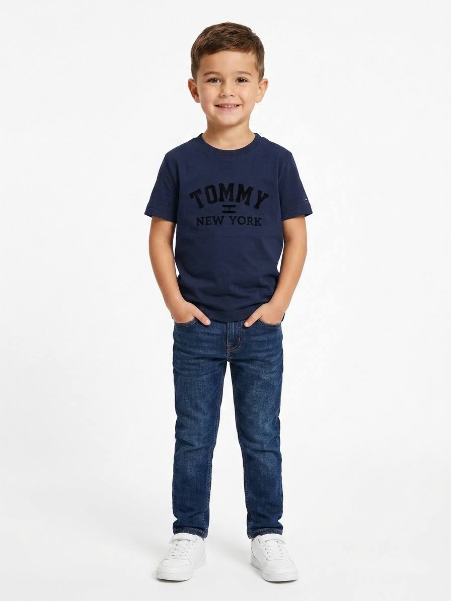 Tommy Hilfiger Kids Classic Logo T-Shirt-#00266