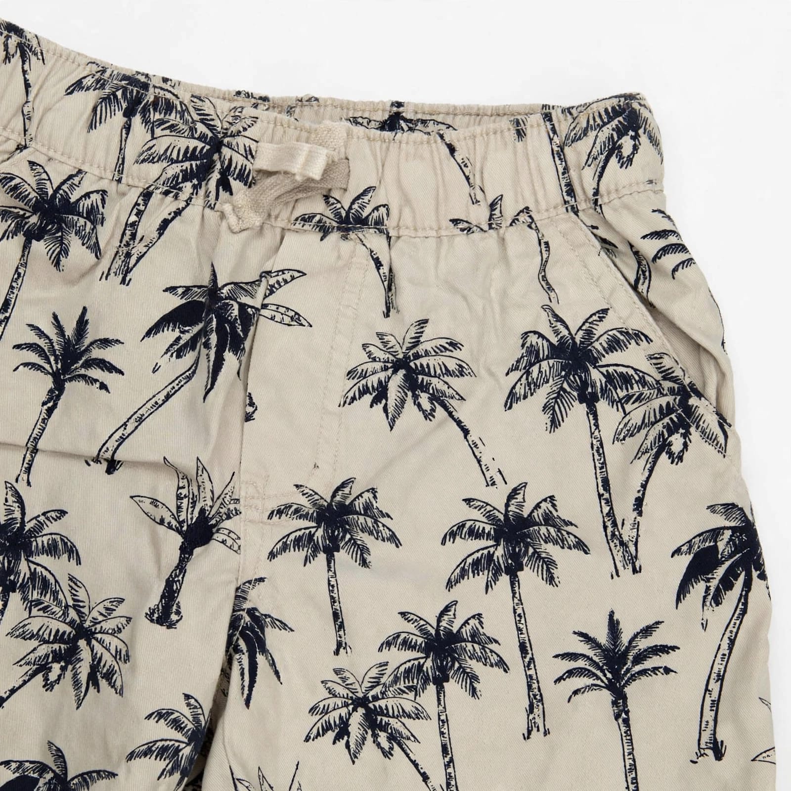 Zara kids Original Cotton Palm Tree Print Shorts – Summer Shorts #00362