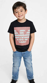 Emporio Armani EA7 Kids Graphic Tee -#00393