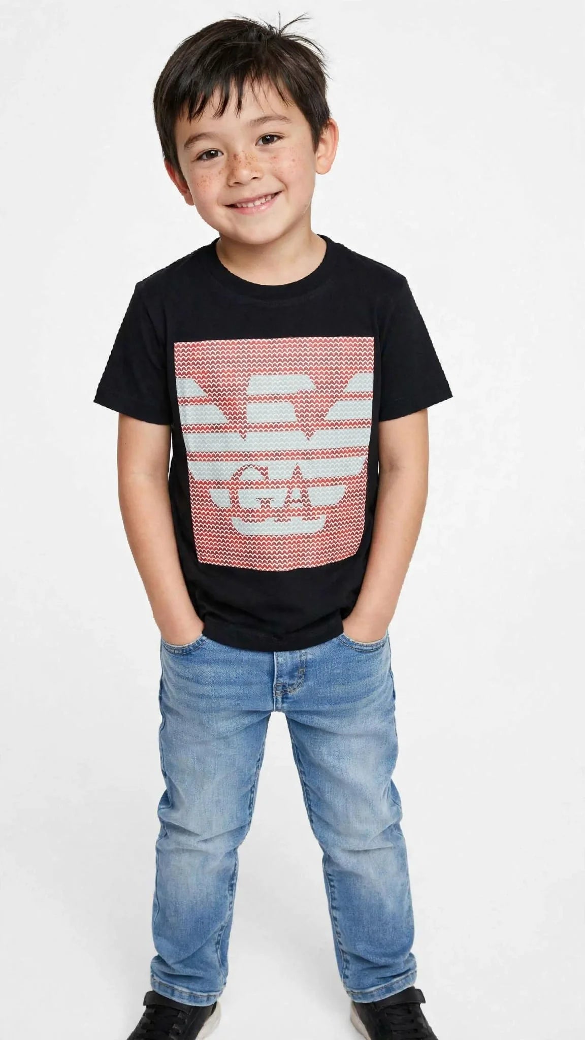 Emporio Armani EA7 Kids Graphic Tee -#00393