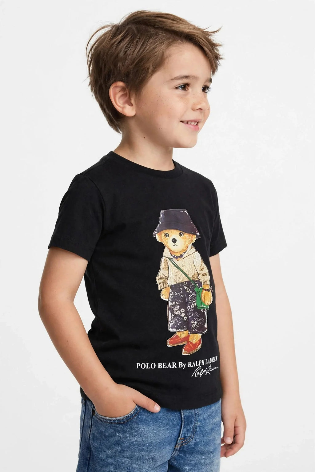 Kids Polo Bear Graphic T-Shirt – by Ralph Lauren #00270