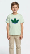 Adidas Kids Adicolor Trefoil Boxy Tee - 3D Chenille Logo#00386