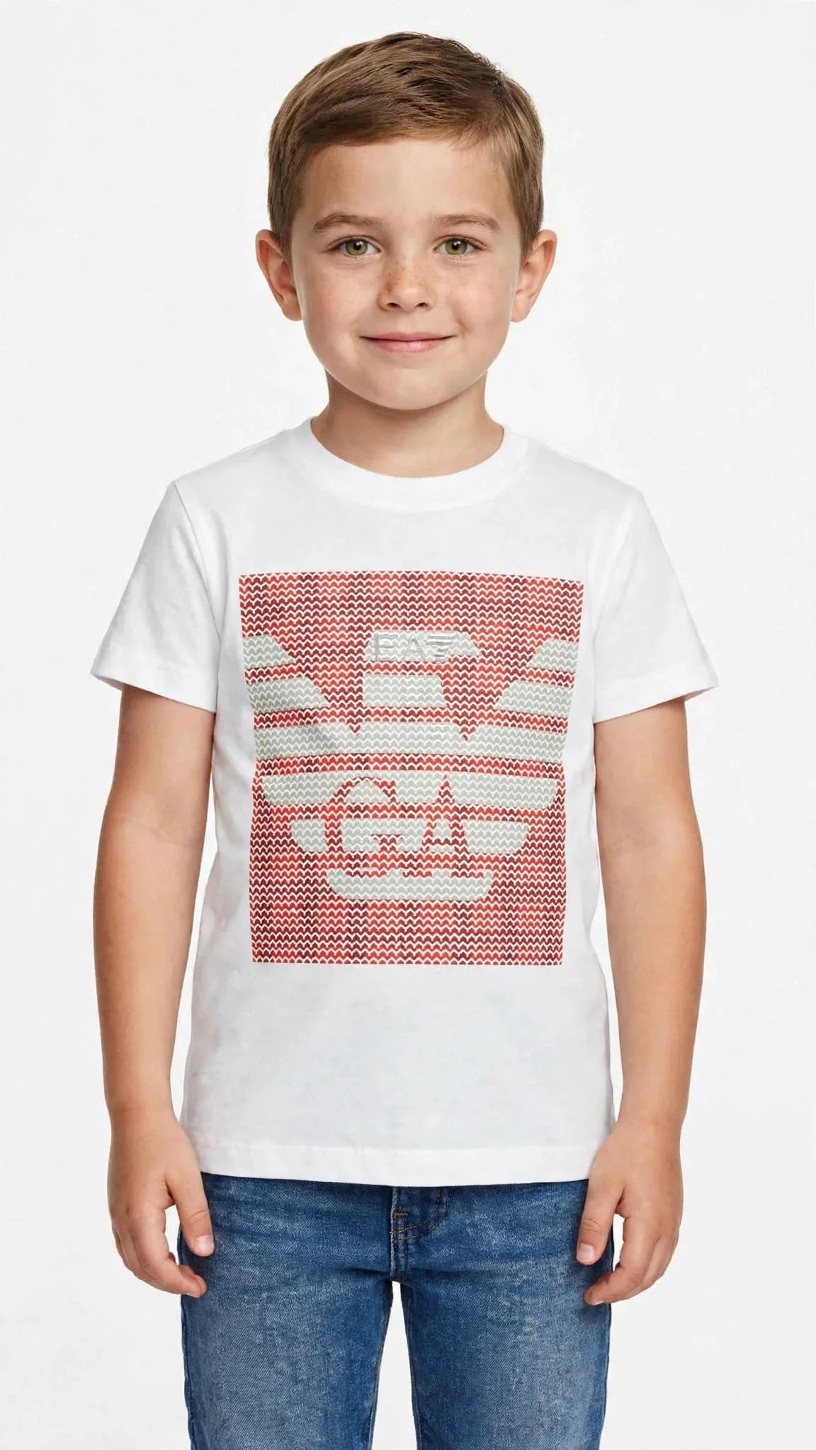 Emporio Armani EA7 Kids Graphic Tee -#00393
