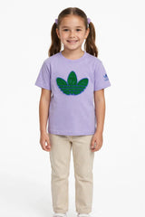 Adidas Kids Adicolor Trefoil Boxy Tee - 3D Chenille Logo#00386