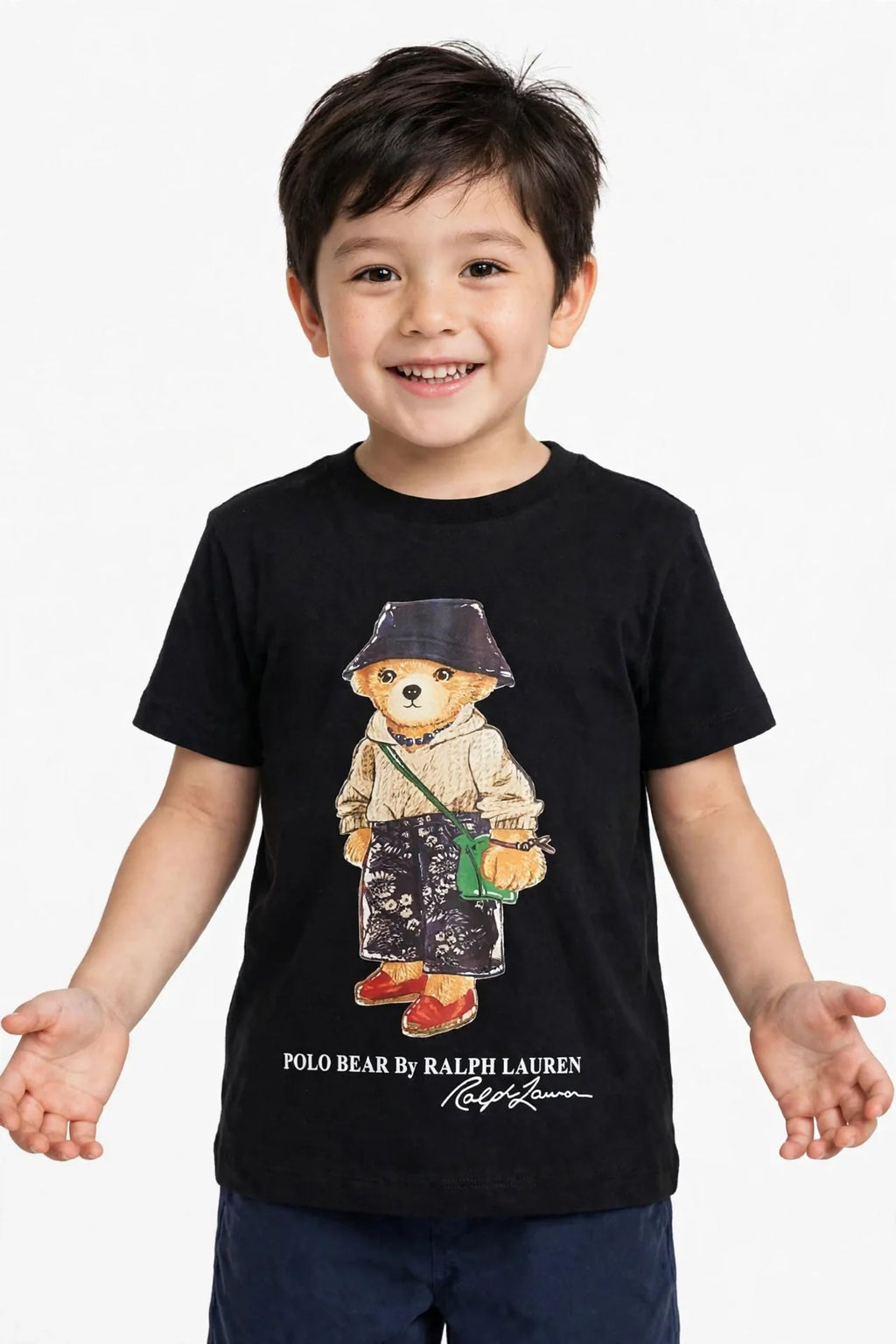 Kids Polo Bear Graphic T-Shirt – by Ralph Lauren #00270