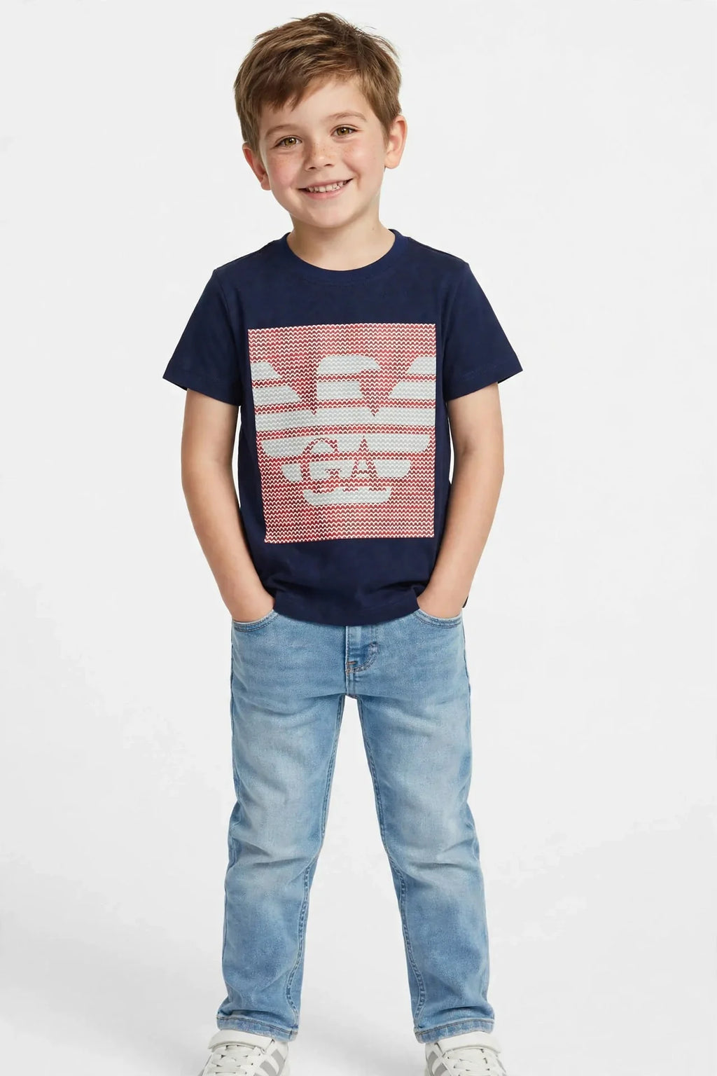 Emporio Armani EA7 Kids Graphic Tee -#00393